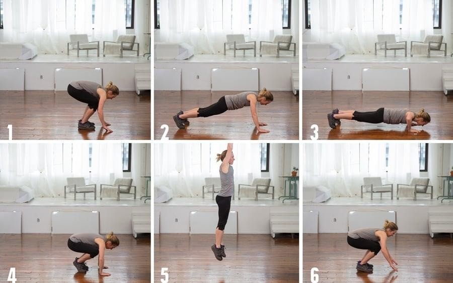 Πώς να κάνεις σωστά burpees